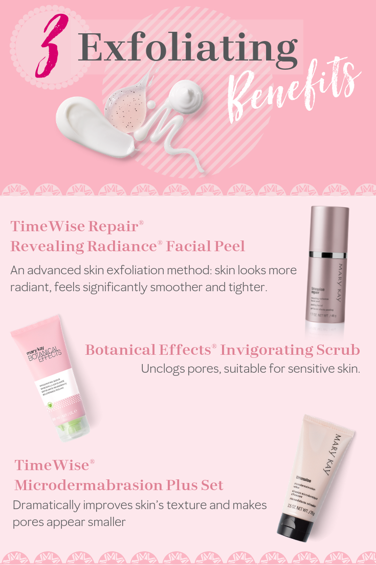 The Benefits of Exfoliating рџЊё -   12 skin care Brands mary kay ideas