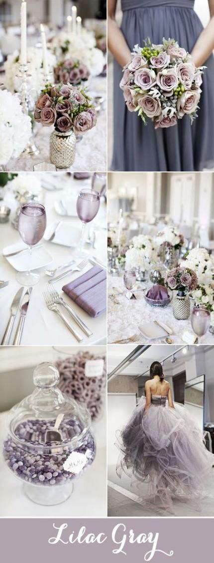 53 ideas for wedding colors lilac gray purple -   12 wedding Themes lilac ideas