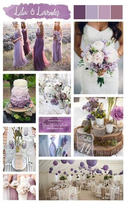 12 wedding Themes lilac ideas