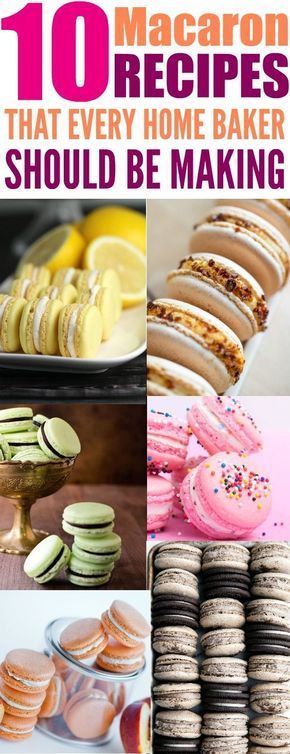 How to Make 10 Easy Macaron Recipes -   13 desserts Cute awesome ideas