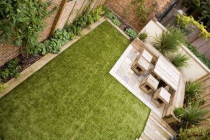 13 garden design Rectangular yards ideas