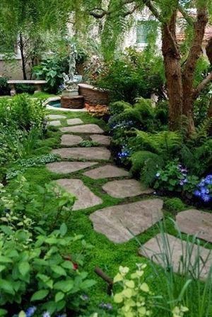 Conserv-A-Stone Flexstone Landscape Stones -   13 garden design Rectangular yards ideas