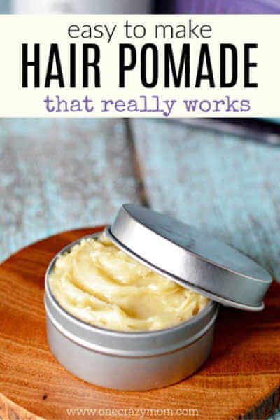 Homemade Hair Pomade -   13 hair Men natural ideas