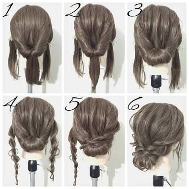 updo diy for medium length hair ile ilgili g?rsel sonucu #lowbunhairstylesshoulderlength (low bun hairstyles shoulder length -   13 hairstyles DIY shoulder length ideas