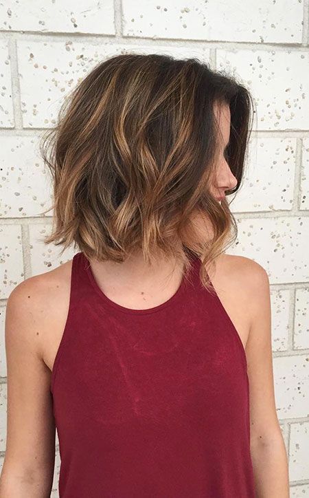 23 Short Wavy Bob Hairstyles -   13 hairstyles DIY shoulder length ideas