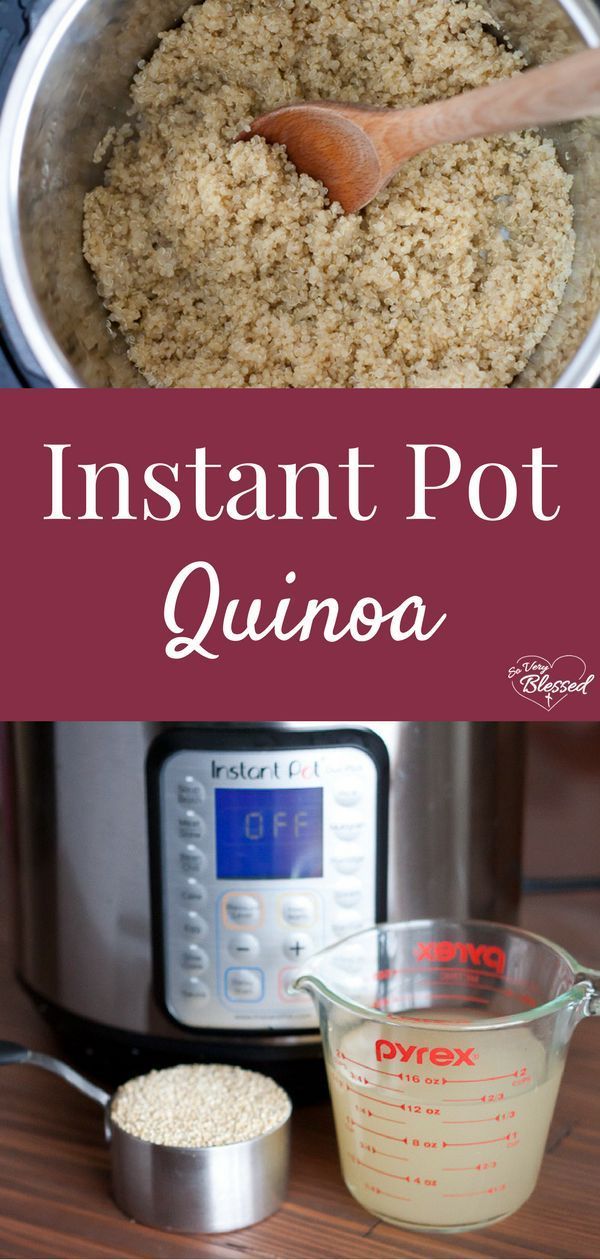 Instant Pot Quinoa -   13 healthy recipes Rice quinoa ideas