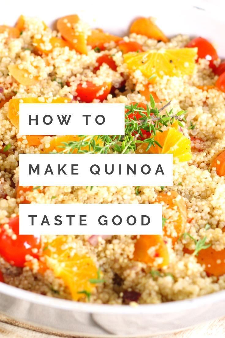 How to Make Quinoa Taste Good - Tips & Recipes -   13 healthy recipes Rice quinoa ideas