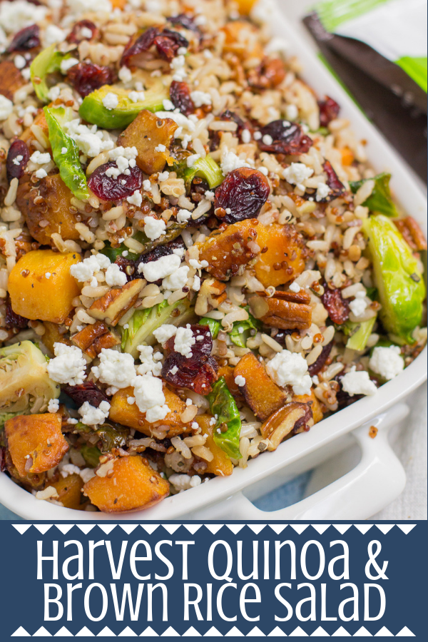 Harvest Quinoa and Brown Rice Salad -   13 healthy recipes Rice quinoa ideas