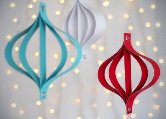 21 DIY Christmas Paper Decorations -   13 holiday Party decorations ideas