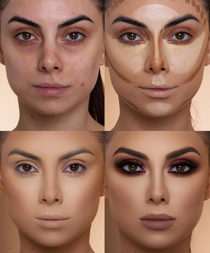 Eazy Steps Makeup For Beginners To Make You Look Great -   13 makeup Contour how to get ideas