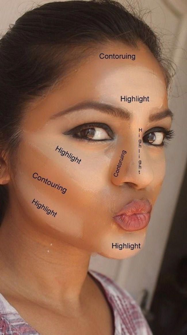 13 makeup Contour how to get ideas