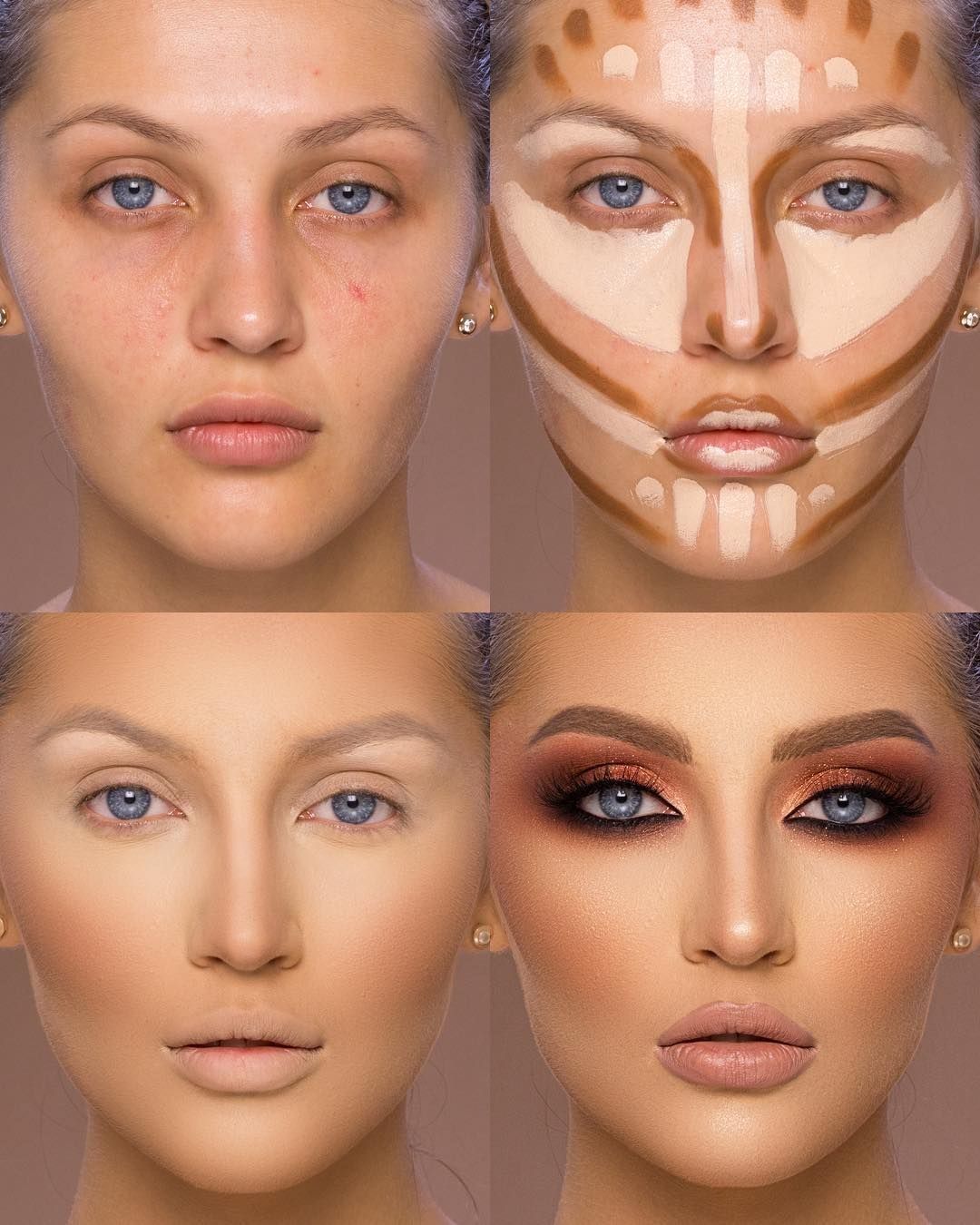 37 Pretty Makeup Tutorials For Beginners and Learners 2019 -   13 makeup Contour how to get ideas