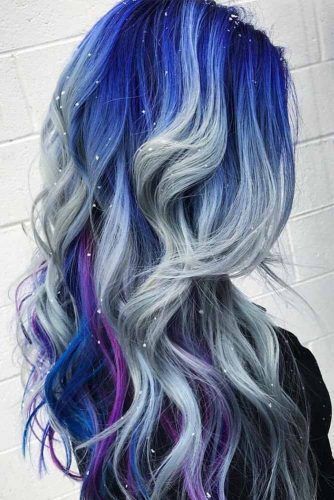 45 Trendy Ombre Hair Color Ideas -   13 mermaid hair Color ideas