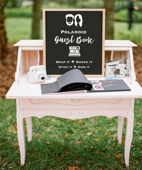 Photo Guest book Sign, Wedding Photo Guestbook Sign, Photo Guestbook Printable, Wedding Reception, S -   13 wedding Small fun ideas