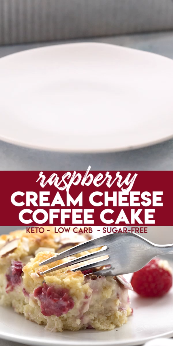 Keto Raspberry Cream Cheese Coffee Cake -   14 diet Recipes cake ideas