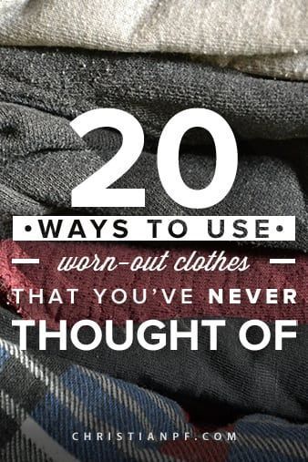 20 ways to use worn out clothes that you've never thought of -   14 DIY Clothes Upcycle thoughts ideas