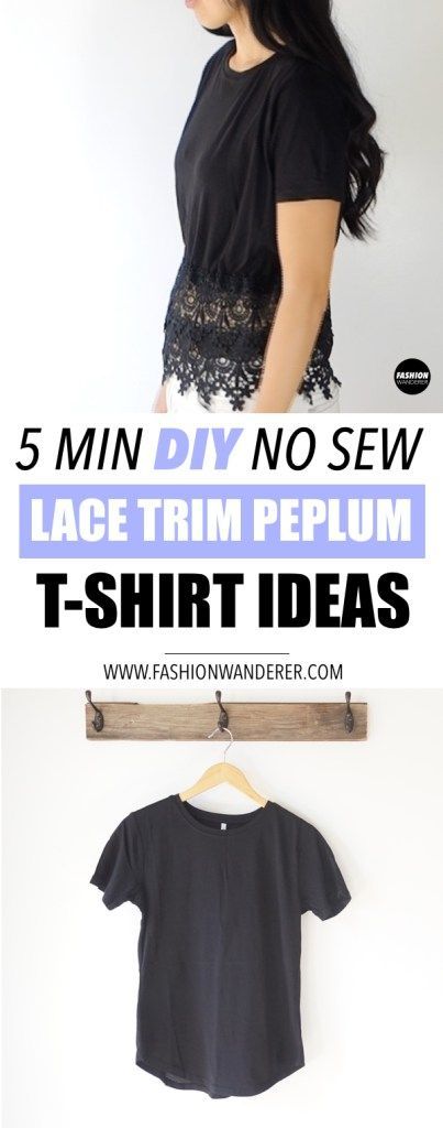 DIY No Sew T-shirt Refashion (Easy 5 Minute Ideas -   14 DIY Clothes Upcycle thoughts ideas