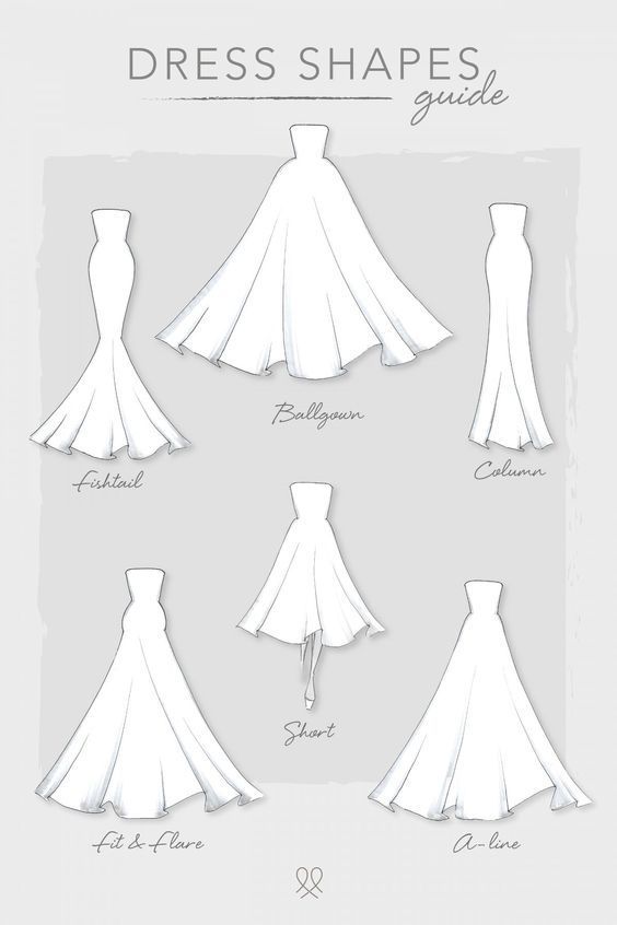 14 dress Wedding drawing ideas