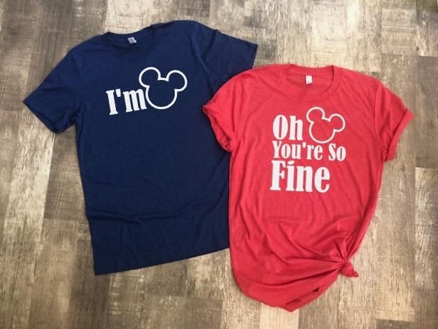 Oh Mickey You're So Fine Shirt - I'm Mickey Shirt- Disney Shirts - Disney Family Shirts - Couples Shirts - Disney Couples Shirts - Mickey Couples Shirts -   14 fitness Couples shirts ideas