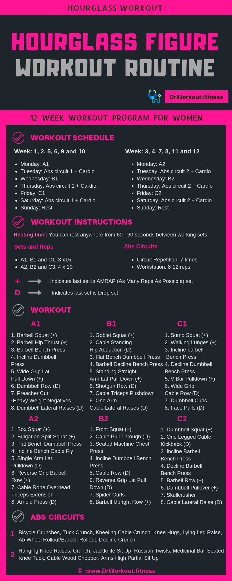 Hourglass figure workout plan -   14 fitness Training skinny ideas