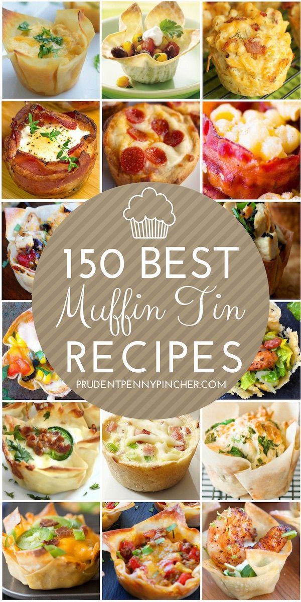 150 Main Dish Muffin Tin Recipes -   14 healthy recipes For One main dishes ideas