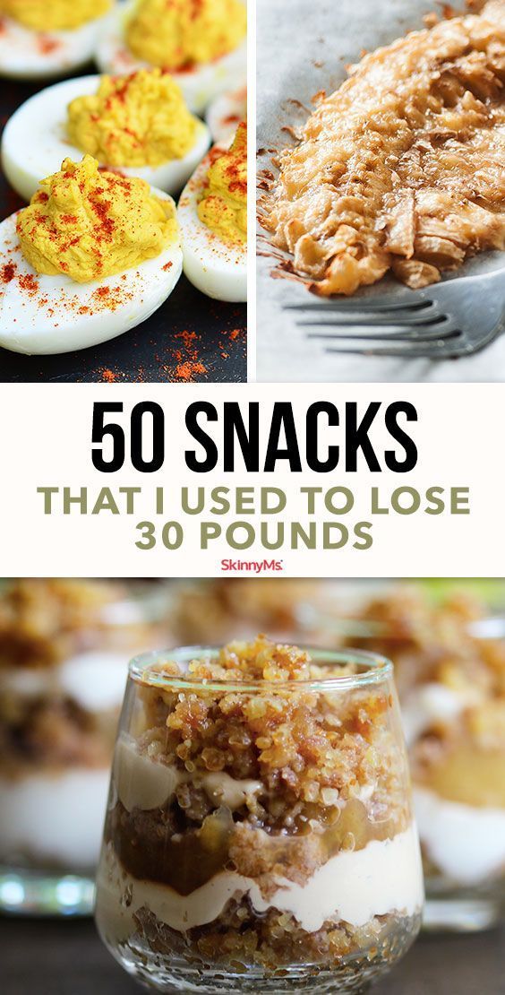50 Snacks That I Used to Lose 30 Pounds -   14 healthy recipes weight loss to get ideas