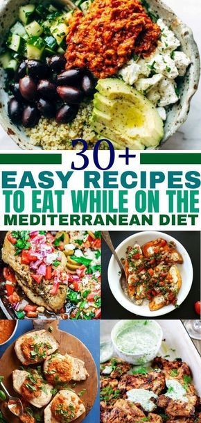 30+ Cheap & Easy Mediterranean Diet Recipes -   14 healthy recipes weight loss to get ideas