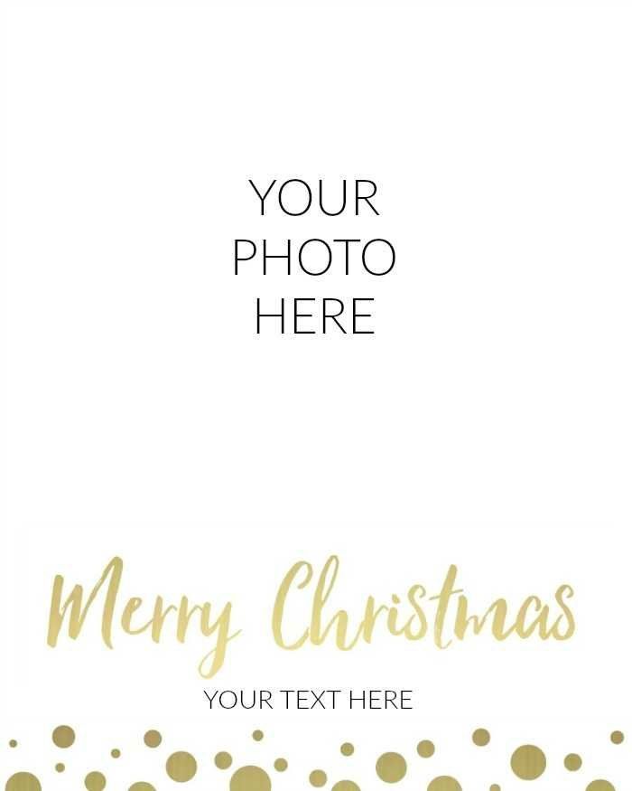 Free Christmas Photo Card Templates -   14 holiday Cards template ideas
