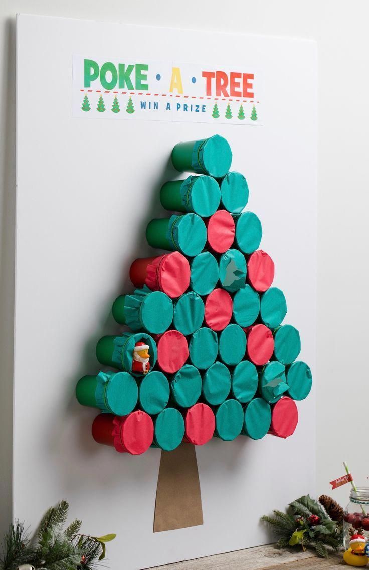 Poke-A-Tree Game Idea -   14 holiday Party for kids ideas