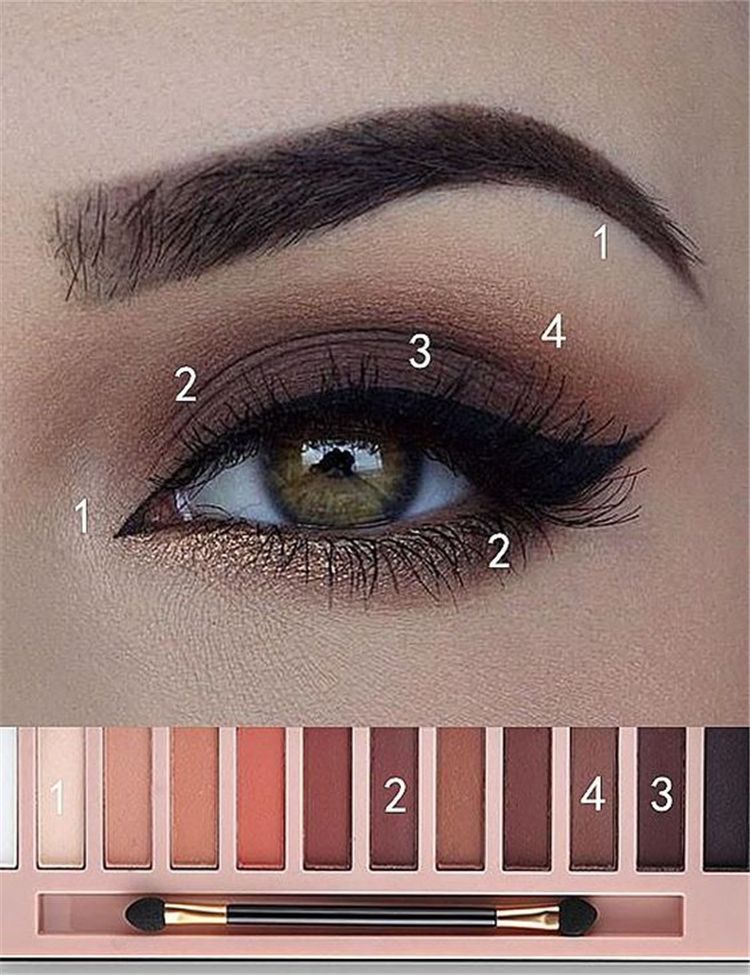 23 Natural Smokey Eye Makeup Make You Brilliant -   14 makeup For Brown Eyes tutorial ideas