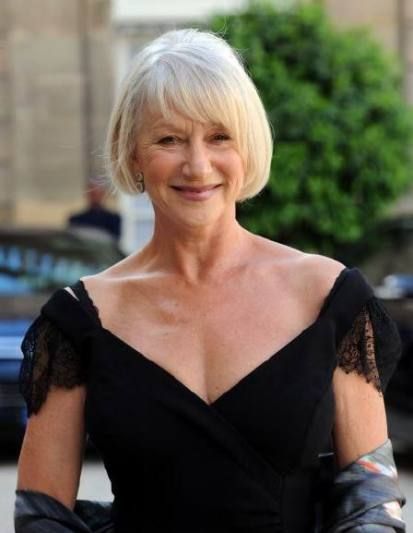 17 Trendy hairstyles for round faces over 50 helen mirren -   14 party hairstyles For Round Faces ideas