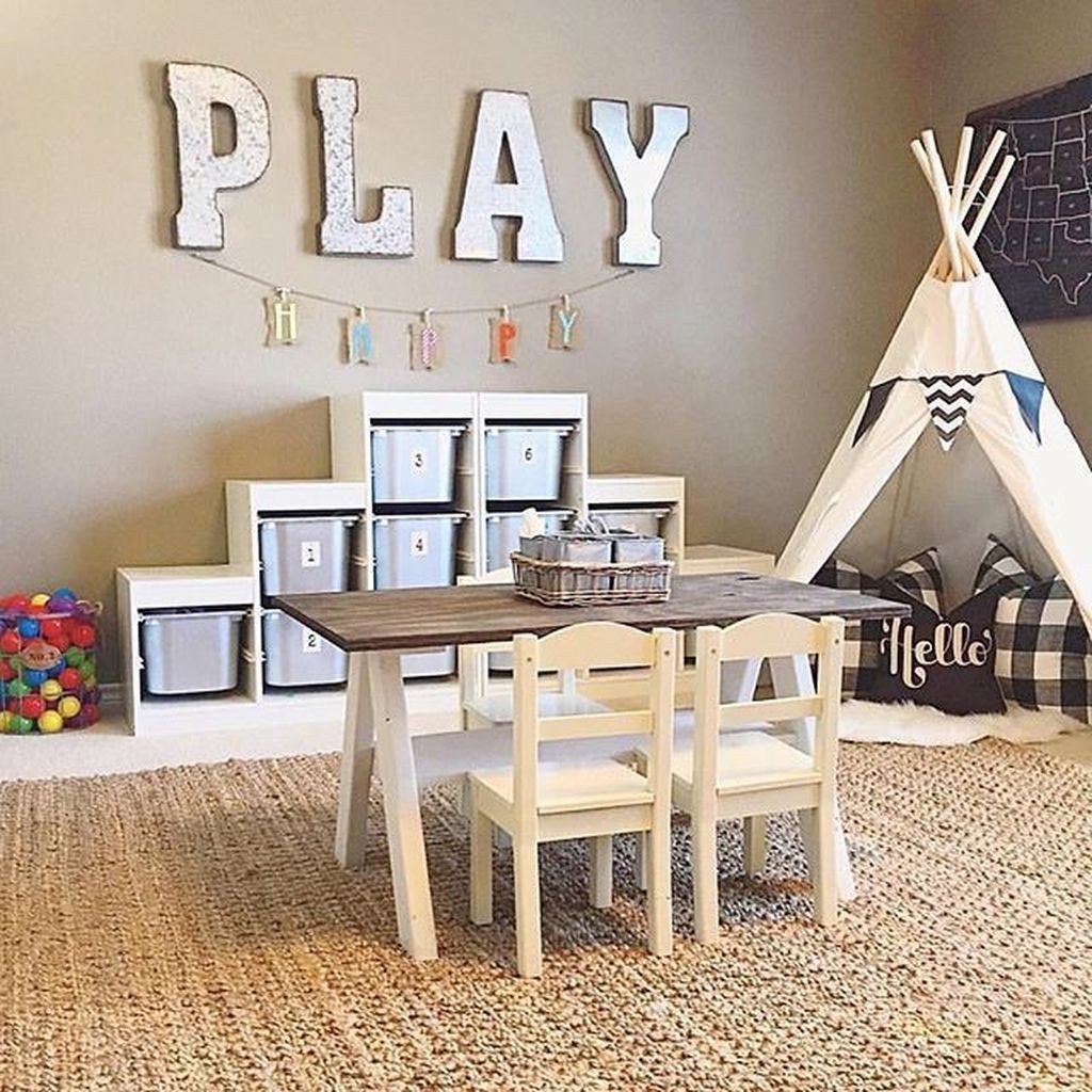 48 Awesome Playroom Design Ideas For Kids -   14 room decor Kids awesome ideas