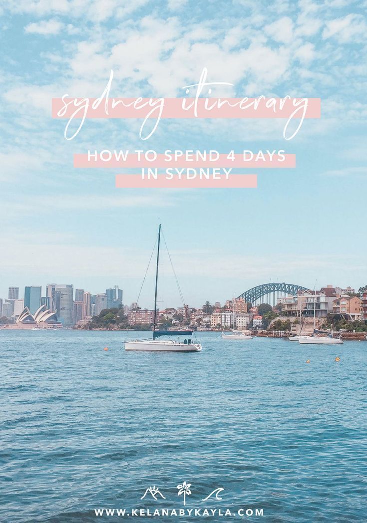 Sydney Itinerary for 4 Days- A Complete Guide to Sydney, Australia -   14 travel destinations Australia sydney ideas