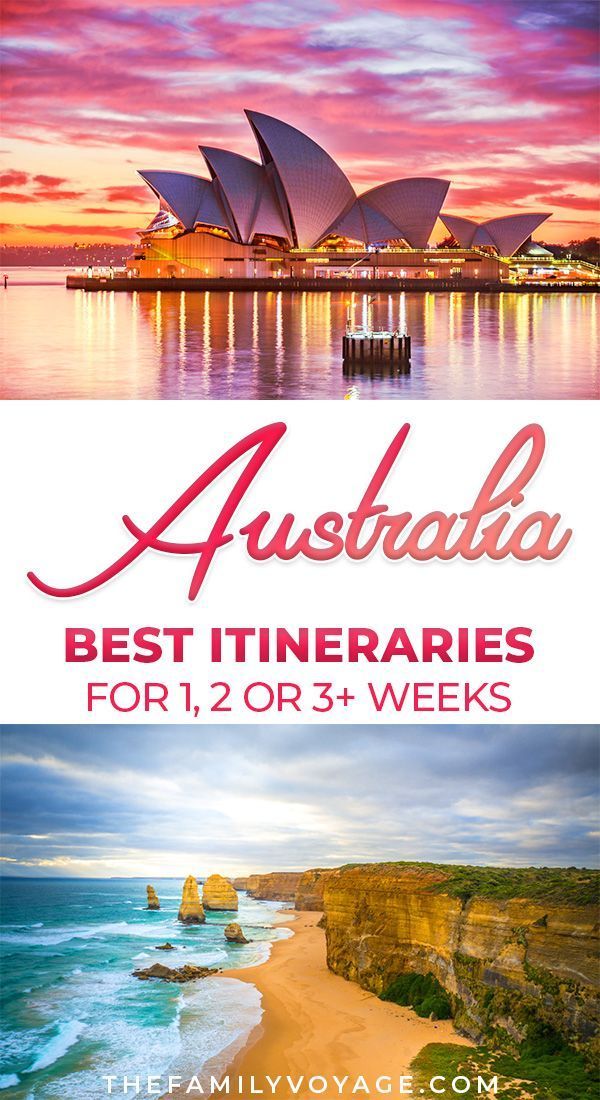 Action-packed Australia travel itineraries for every length of trip -   14 travel destinations Australia sydney ideas