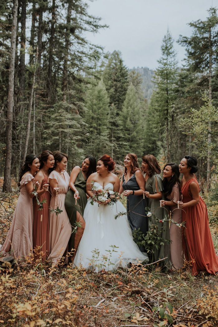 14 wedding Bridesmaids shades ideas