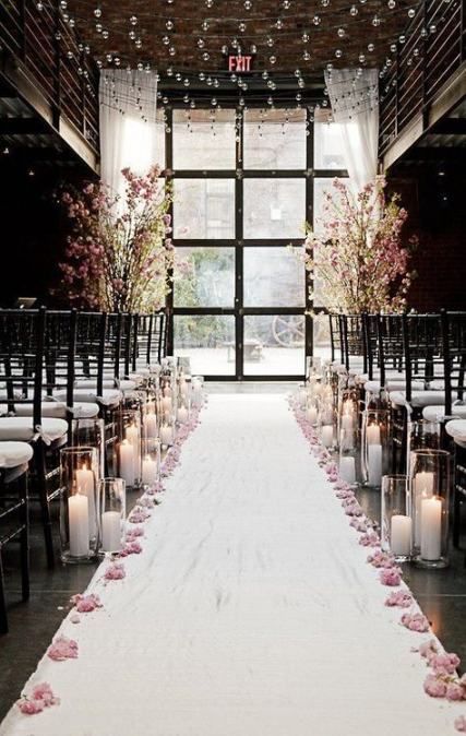14 wedding Modern aisle ideas