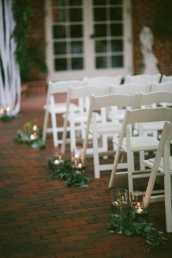 40 Trending Wedding Aisle Decoration Ideas You'll Love -   14 wedding Modern aisle ideas