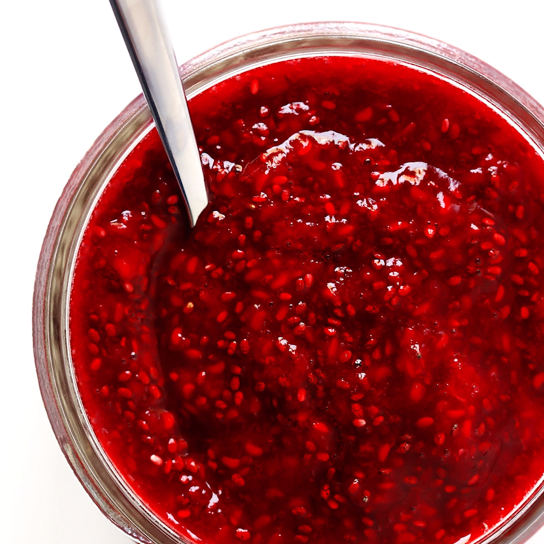 10-Minute Chia Seed Jam -   15 desserts Raspberry chia seeds ideas