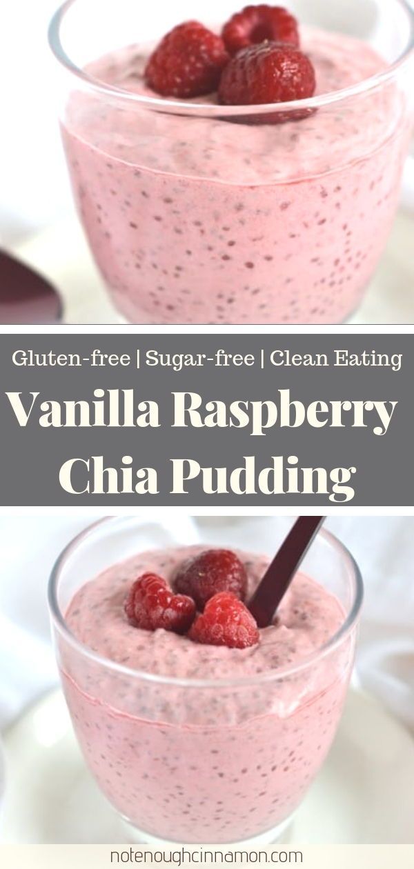 15 desserts Raspberry chia seeds ideas