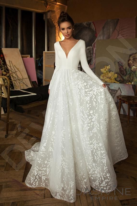 Individual size A-line silhouette Bonna wedding dress. Elegant style by DevotionDresses -   15 dress Fashion wedding ideas