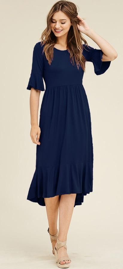 15 dress Midi modest ideas