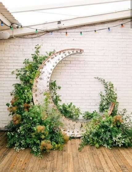 New Garden Wedding Ceremony Backdrop Flower Wall 30 Ideas -   15 garden wedding Decoracion ideas