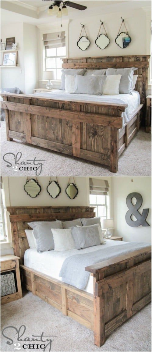 21 DIY Bed Frame Projects – Sleep in Style and Comfort -   15 home accents DIY projects ideas
