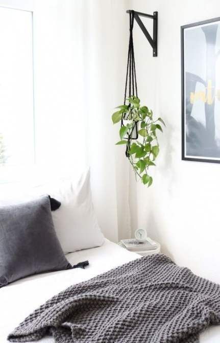 48+ Trendy Living Room Plants Hanging Spaces -   15 planting Room ikea ideas