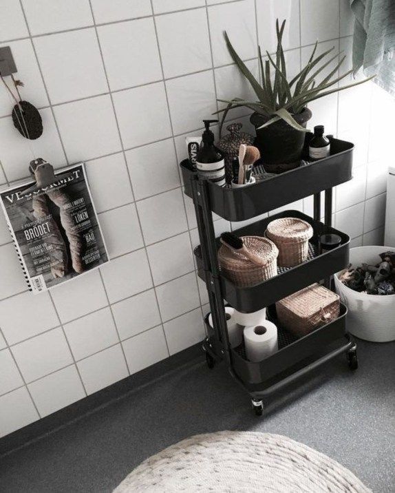 20+ Charming Bathroom Storage Ideas -   15 room decor Ikea bathroom ideas