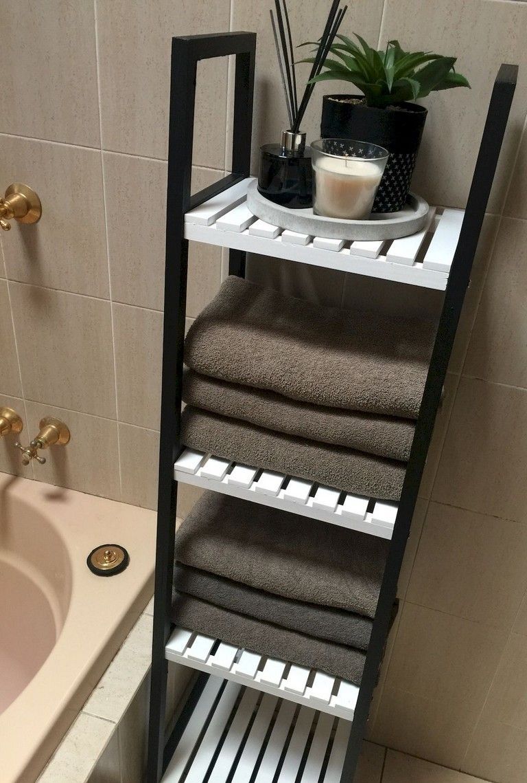 46 Charming Small Bathroom Storage Remodel Ideas -   15 room decor Ikea bathroom ideas