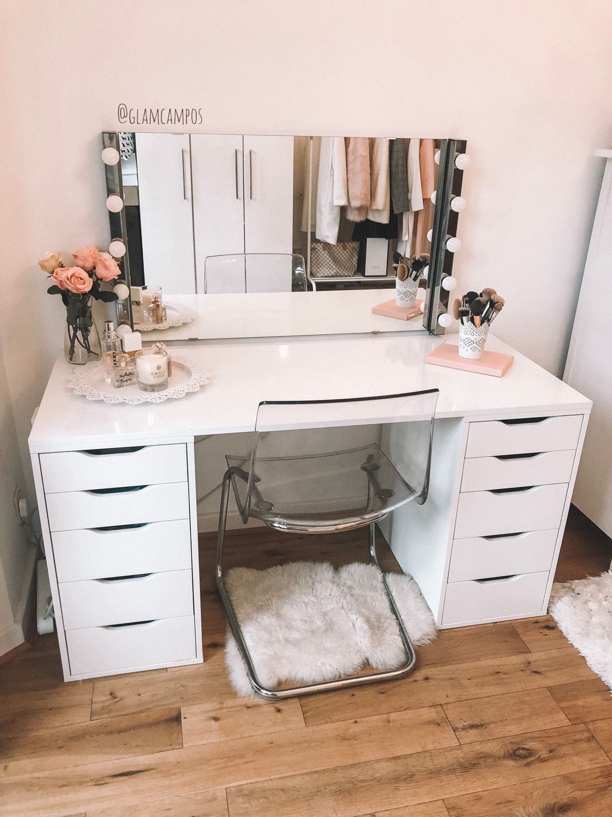 DIY my Makeup Table | Organiser -   15 room decor Ikea bathroom ideas