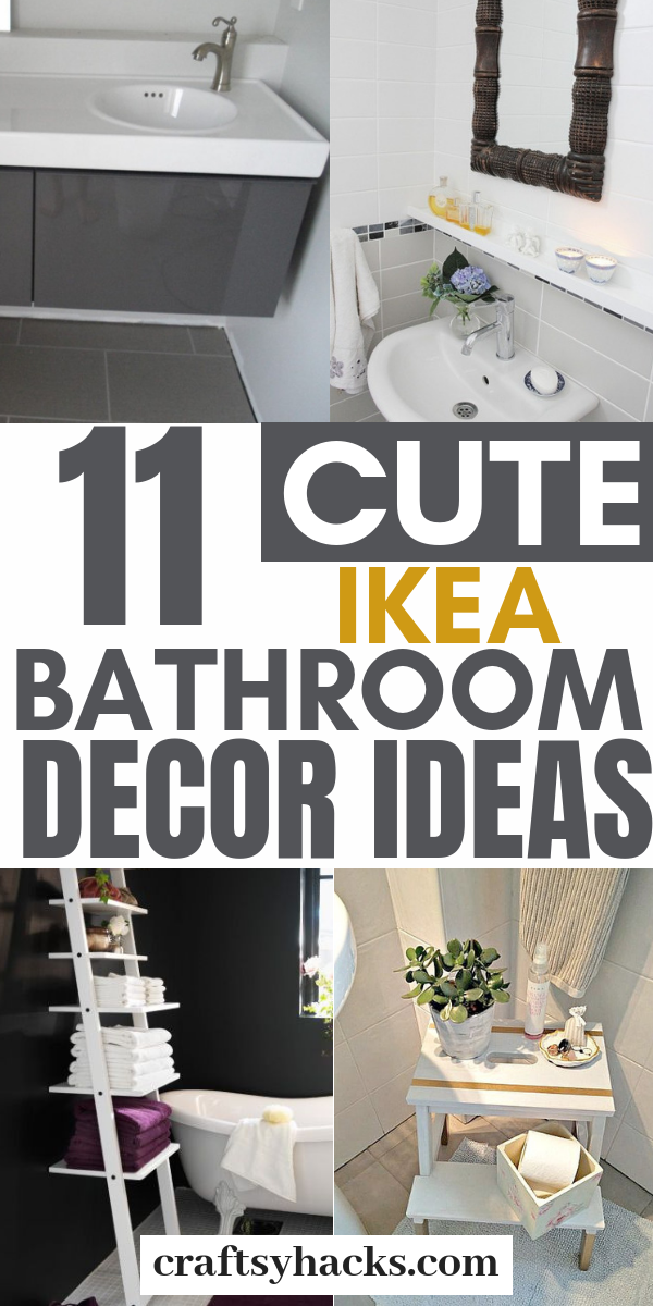 11 Cute IKEA Bathroom Decor Ideas -   15 room decor Ikea bathroom ideas