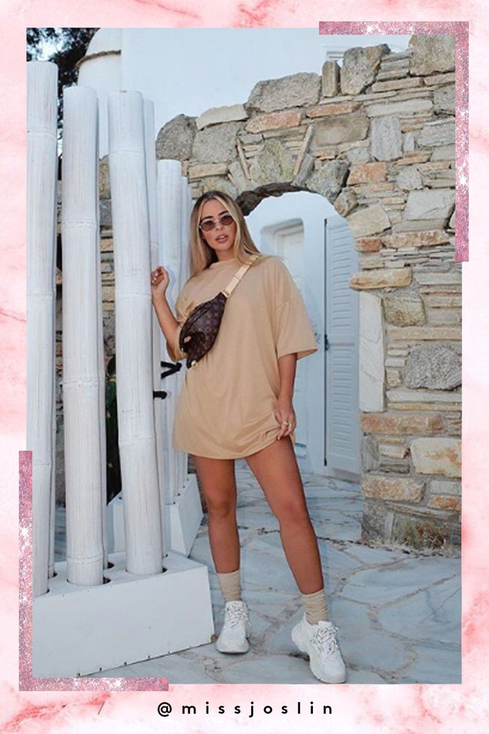 Reyanne Camel Oversize Tshirt Dress -   15 tshirt dress Outfits ideas