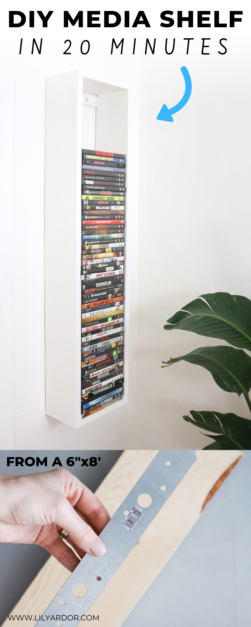 DIY Media Shelf -   16 diy projects Decoration bedrooms ideas